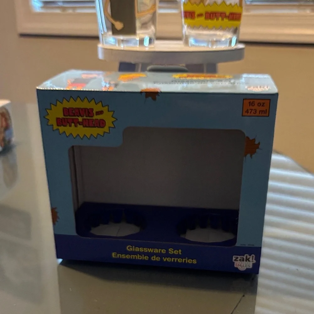 Beavis and Butt-Head Glassware Set